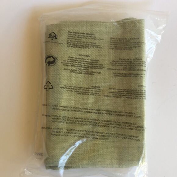 Sage Green Cotton Throw Pillow Covers 18x18 NIB Home Set - Picture 6 of 6